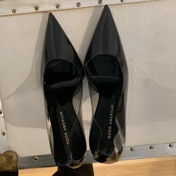 Good American Women’s Cinder F*cking-Rella Pump Glass Size 10 - Picture 7 of 7